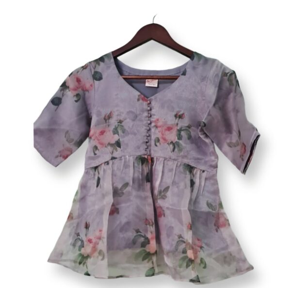 Pastel Bloom Peplum Top